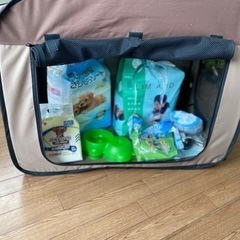 犬用　クレート折り畳み　の画像