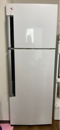 冷蔵庫、Haier.パールホワイト