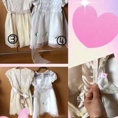 10点色々ドレス　発表会、結婚式などイベントに　100.110.120の画像