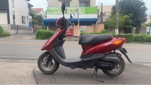 原付ジョグ　赤　(ジャンク品)