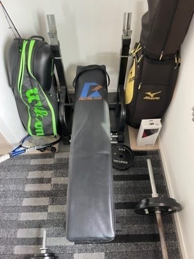 【値下げ】FIGHTING ROAD ベンチプレスセット