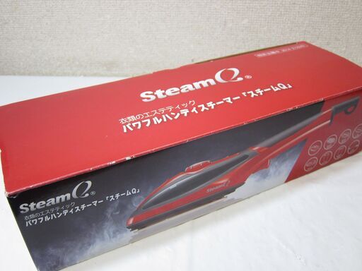 未使用☆SteamQ パワフルハンディスチーマー『スチームQ』SE4874-RD