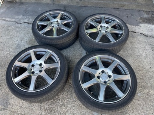 16×6.5J +40　pcd100 4穴　4本セット