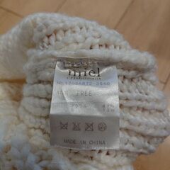 値下げ【miel crishunant】ざっくり編みニット帽の画像