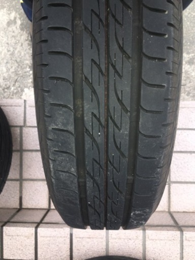 タイヤホイール4本セット　155 65 r14  ネクストリー　2021年7月購入　1シーズン使用