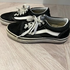 19.0cm vans キッズスニーカーの画像