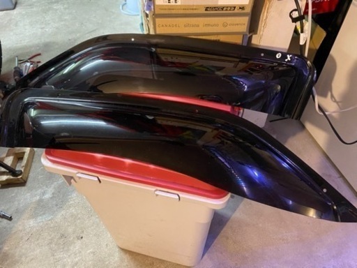OXバイザー ブラッキーテン フロントセット ワゴンR MC11S MC21S MC12S MC22S 用 オックスバイザー
