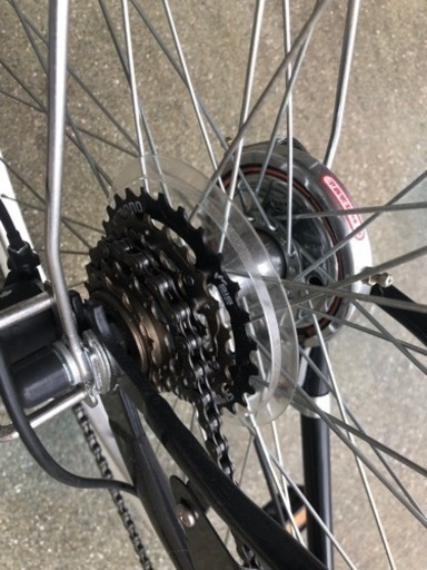 自転車　変速6段！新品同様！