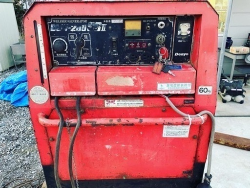 引き取り相談　ディーゼルエンジン　エンジン溶接・発電機