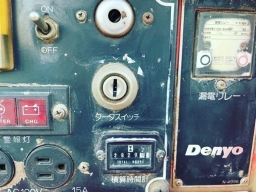 引き取り相談　ディーゼルエンジン　エンジン溶接・発電機