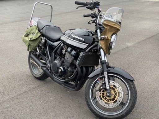 ZRX400用　社外ショート管