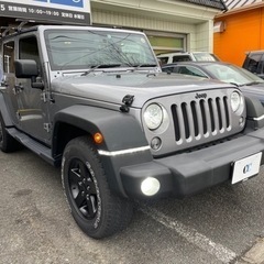走行25000㌔　ジープ　ラングラー　アンリミテッド　スポーツ　限定色の画像