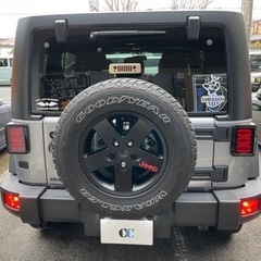 走行25000㌔　ジープ　ラングラー　アンリミテッド　スポーツ　限定色の画像