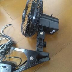 車内扇風機の画像