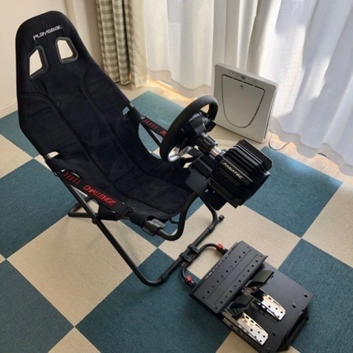 FANATEC DD Pro ファナテック グランツーリスモDD PRO（5Nm）ワンオフペダル固定具　Playseat Challenge【国内正規品】付き　PS5 PS4 PC