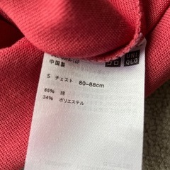 V首シャツの画像