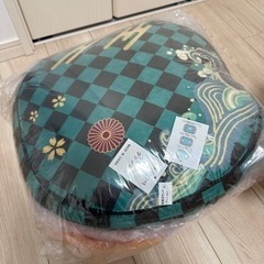 和柄　ラウンドクッション　鬼滅の刃風の画像