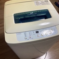 洗濯機あげます