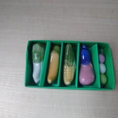陶器  箸置き5個の画像
