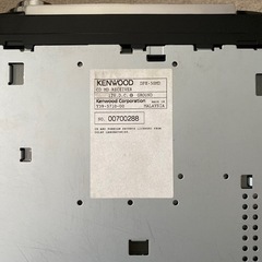 カーオーディオ　KENWOOD DPX-50MD + Bluetoothレシーバー　ELECOM LBT-ACR01BK 2月24日までの画像