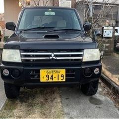 パジェロミニ マニュアル車 ホイル付きスタッドレス付属