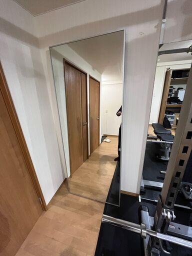 鏡・姿見　高さ196cm×幅78cm
