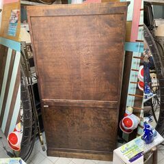 □ioy1228□北海道民芸家具 本棚 書棚 飾り棚 カップボード□