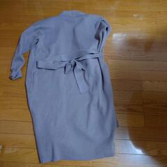 受け渡し予定決定！90%OFF　格安　今季物　UNIQLO　スフレヤーンベルテッドニットコートの画像