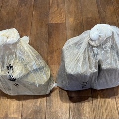 陶芸用粘土　瀬戸白土約18kg、赤津土約10kgの画像