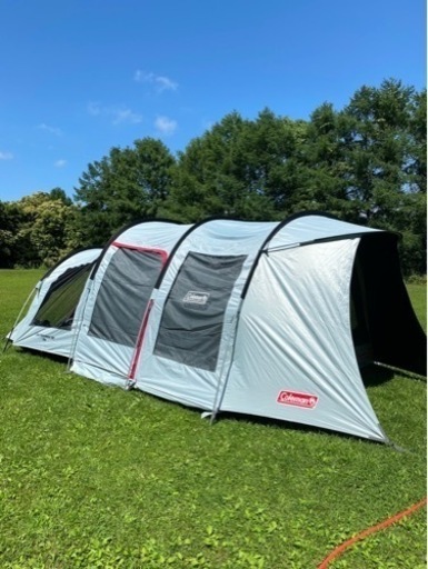 最終値下げ送料込【中古美品】Coleman トンネルドーム型 テント