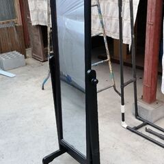 中古品　姿見　w45xd40xh150cm　(取りに来ていただける方)
