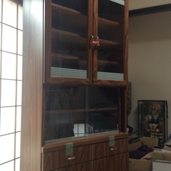 引き取り限定 郡山市  食器棚中古