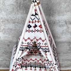 決まりました。ペット用ティピーテントハウス