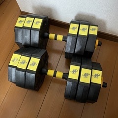 取り外し可能ダンベル　10kg × 2