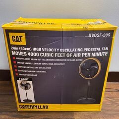 【店頭引き取り限定】CATERPILLAR 20インチ スタンド式エアーサーキュレーター HVOSF-20Sの画像