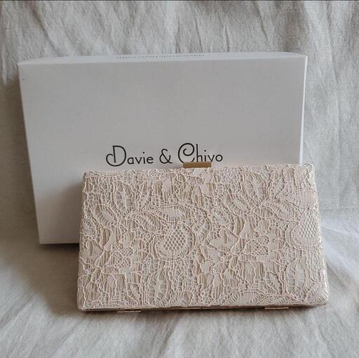 【未使用　美品】レース　結婚式/パーティーハンドバッグ