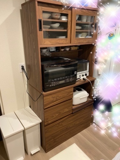 ⭐︎値下げ⭐︎モダンデコ⭐︎食器棚