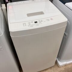 無印良品 5㎏洗濯機 2020年式 MJ-W50A 風乾燥付き No.5075
