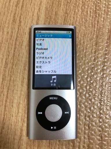 値下げ【中古品】Apple製 iPod nano 第5世代 8GB A1320