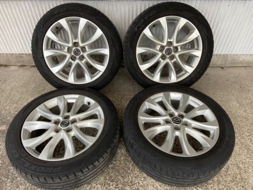 ◆マツダ CX-5 純正 19インチホイール・タイヤ 4本セット