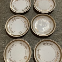 古道具　ケーキ皿　6枚セット