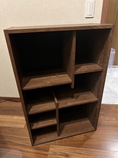 【2/21まで掲載】オシャレ  ブックシェルフ 重厚感あり⭐︎ 収納