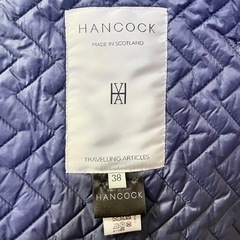 HANCOCK ハンコック キルティングピーコート スコットランド製の画像