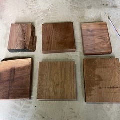家具屋さんの端材　ウォールナット材　DIY用に