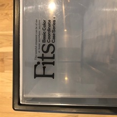 Fits 収納ケース 黒色の画像