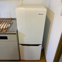 譲り先決定しました。冷蔵庫(hisense)の画像