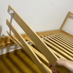 譲り先決定しました。シングルベットフレーム(IKEA)の画像