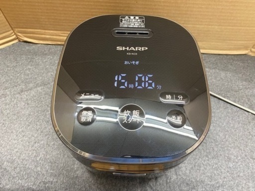 I486 ★ SHARP ★ 炊飯ジャー 3合炊き ⭐ 動作確認済 ⭐ クリーニング済