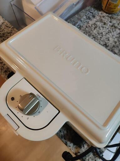(最終値下げ)BRUNO ホットサンドメーカー　2枚焼