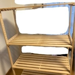 木製ラックの画像